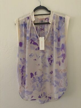 NWT Rebecca Taylor Silk Blouse